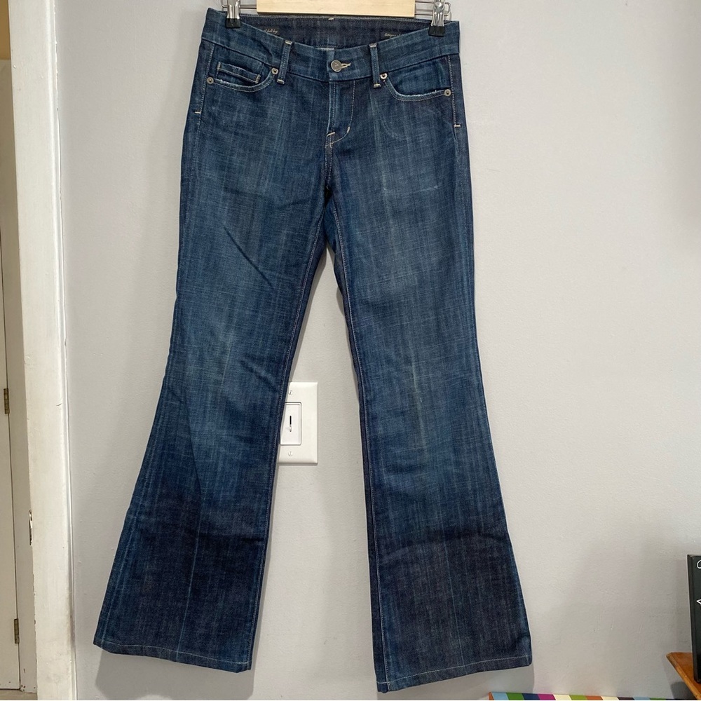 COH Citizens of Humanity Low Rise Waist Full Flared Leg Size 26